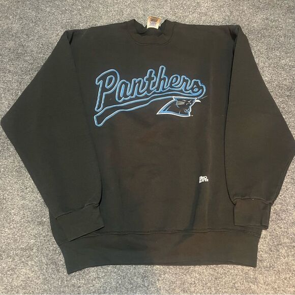 Vintage Carolina Panthers Pro Player Football Sweatshirt - Picture 1 of 6